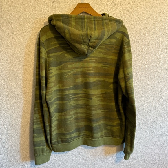 Aviator Nation Venice Beach California Camo Rainbow Logo Drawstring Hoodie XL - Picture 4 of 6